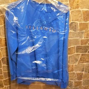 Baby blue Billagio, large sweater.